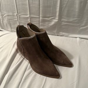 Marc Fisher suede booties - Like New